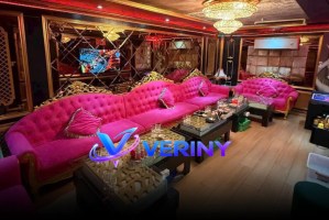 호치민 라로얄 가라오케 내부 분위기